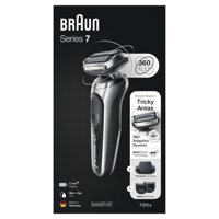 Braun Series 7 7025s Flex Electric Razor for Men with Beard Trimmer, Wet & Dry, Rechargeable, Cordless Foil Shaver, Silver