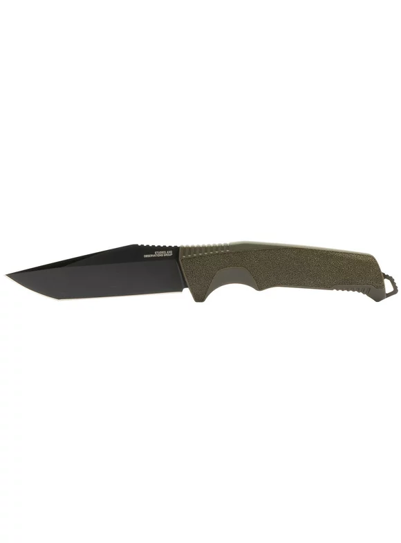SOG Knives Trident FX Fixed Blade 17-12-03-57 OD Green & Black Stainless Knife