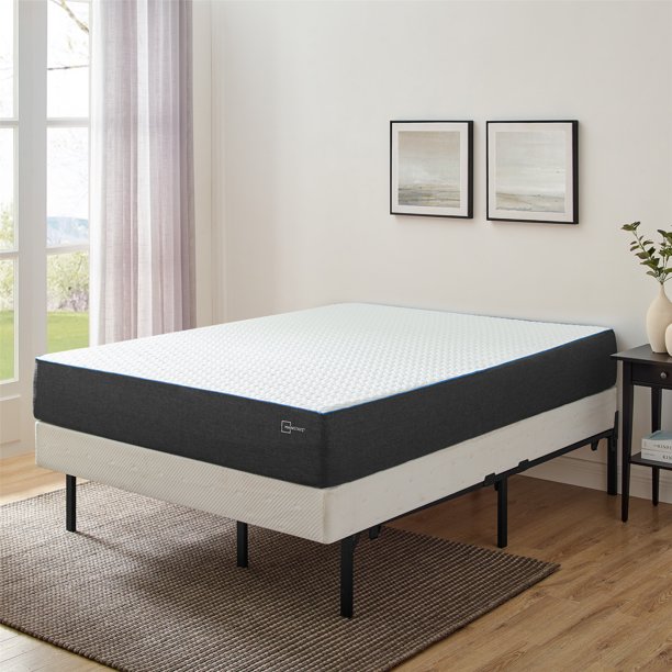 Mainstays 12 Low Profile Black, Mainstays Adjustable Bed Frame Twin To King