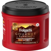 Folgers Gourmet Supreme Ground Coffee, 24.2 Ounce Canisters