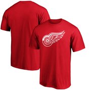 Detroit Red Wings Fanatics Branded Team Primary Logo T-Shirt - Red
