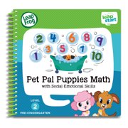 LeapFrog LeapStart Pet Pal Puppies Math Pre-Kindergarten Activity Book