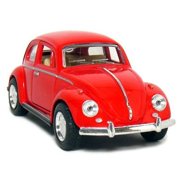 5" Kinsmart 1967 Volkswagen Classical Beetle Diecast Model Toy Car 1:32 Red