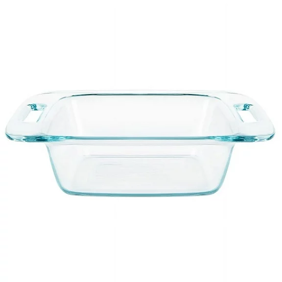 Pyrex Easy Grab 8" Square Glass Baking Dish with Red Lid