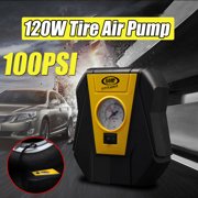 12V DC Car Tire Inflators Auto Electric Tyre Tire Air Pump Portable 100PSI Air Compressor for Car SUV Bike Motorcycle