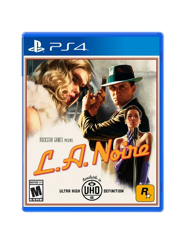 L.A. Noire, Rockstar Games, PlayStation 4, REFURBISHED/PREOWNED