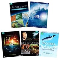 David Attenborough 19-Disc BBC Earth Nature Collection: Planet Earth (6-Disc Special Edition) / Blue Planet: Seas of Life (5-Disc Special Ed.) / Life (4-Disc) / Frozen Planet (3-Disc) (DVD)