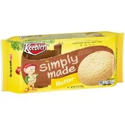 Keebler Simply Made Butter Snack Cookies 10 oz tray