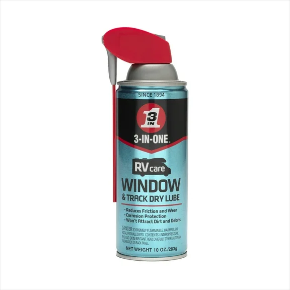 3-IN-ONE RVcare Window & Track Dry Lube