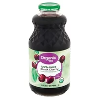Great Value Organic Black Cherry 100% Juice, 32 fl oz