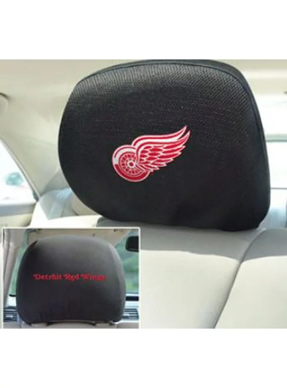 DETROIT RED WINGS HEAD REST COVER