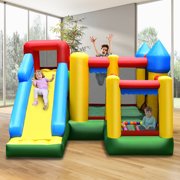 Costway Mighty Inflatable Bounce House Castle Jumper Moonwalk Bouncer w/735W Blower