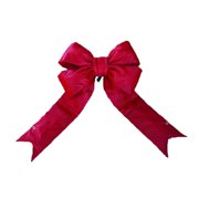 60 x 75 in. Red Nylon Outdoor Structural Bow, 14 in. Wide Ribbon
