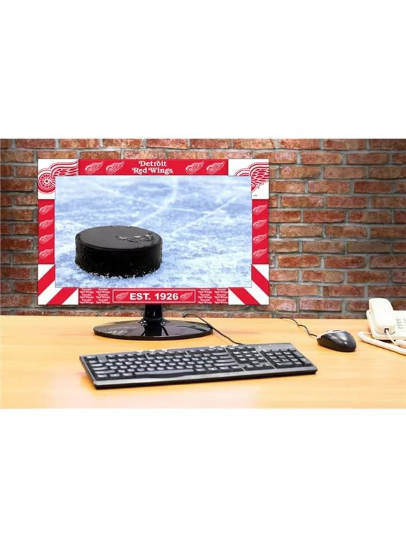 Imperial Fan Shop 720801764054 Detroit Red Wings NHL Big Game Monitor Frame - 1.5 x 5 x 24 in.