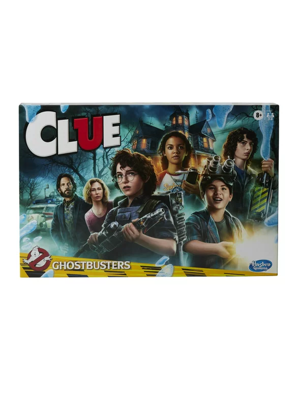 Clue: Ghostbusters Edition Game, Cooperative Board Game for Kids Ages 8 and Up