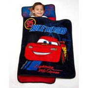 Disney Cars Toddler Nap Mat with Attached Pillow and Blanket