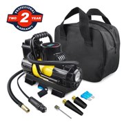 12V DC Portable 150PSI Air Compressor Car Tyre Tire Inflator Pump Auto Shut Off LED Digital Display with Carrying Bag