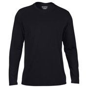 Gildan Men's Long Sleeve Chest Pocket Crewneck T-Shirt