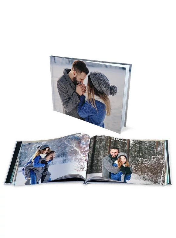 Customizable 8x11 Hard Cover Photo Book