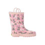 Western Chief Kids Whimsical Woodland Rain Boot (Toddler/Little Kid) Pink