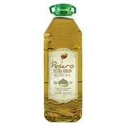 Pesaro Extra Virgin Olive Oil For Cooking | Fresh, Cold Pressed & Light Tasting Olive Oil | 2 Liters (67.6 Fl.Oz) Jug