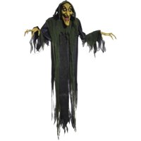 Hanging Witch 72" Animated Halloween Decoration
