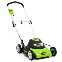 Greenworks 12 Amp 18 in. Corded Push Lawn Mower, 25012