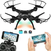 Best Choice Products 2.4G 6-Axis FPV RC Voice Command Quadcopter Drone w/ 720P HD WIFI Live Video Cam, Altitude Hold