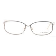 Tom Ford Womens Eyeglasses FT5191 028 Silver/White 56 13 135 Frames Rectangle