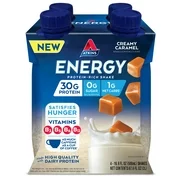 Atkins Energy Protein Shake, Creamy Caramel, Keto Friendly, 16.9 oz., 4 Count
