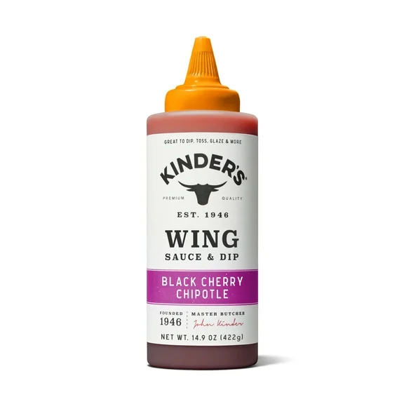 Kinder's Black Cherry Chipotle Wing Sauce