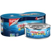 (4 Pack) Chicken of the Sea Albacore Solid White Tuna in Water, 5 oz