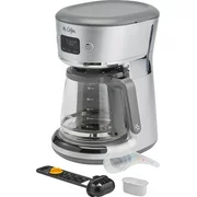 Mr. Coffee - 12-Cup Coffee Maker - Silver