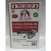 Chef's Quality - Clear Canola Frying Oil - 35 lbs