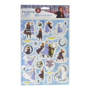 Disney Frozen II Raised 3D Sticker Sheet (24-CT) (Little Girls, Big Girls)