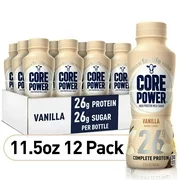 Core Power Protein Shakes (26g), Vanilla, No Artificial Sweeteners, Ready To Drink for Workout Recovery, 11.5 Fl Oz (Pack of 12)