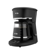 Mr. Coffee 12-Cup Programmable Coffeemaker, Black/Chrome