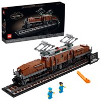 LEGO Crocodile Locomotive 10277 Building Toy; Relaxing Project for Adults Who Love Model Kits and Train Sets (1,271 Pieces)