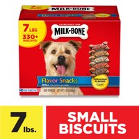 Milk-Bone Flavor Snacks Dog Biscuits, Small/Medium (Various Sizes)