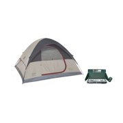 Coleman 4 person tent and matchlight stove