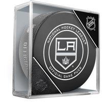Los Angeles Kings Unsigned InGlasCo Official Game Puck