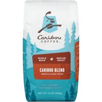 Caribou Coffee Caribou Blend Medium Roast Whole Bean Coffee 12 oz. Stand-Up Bag