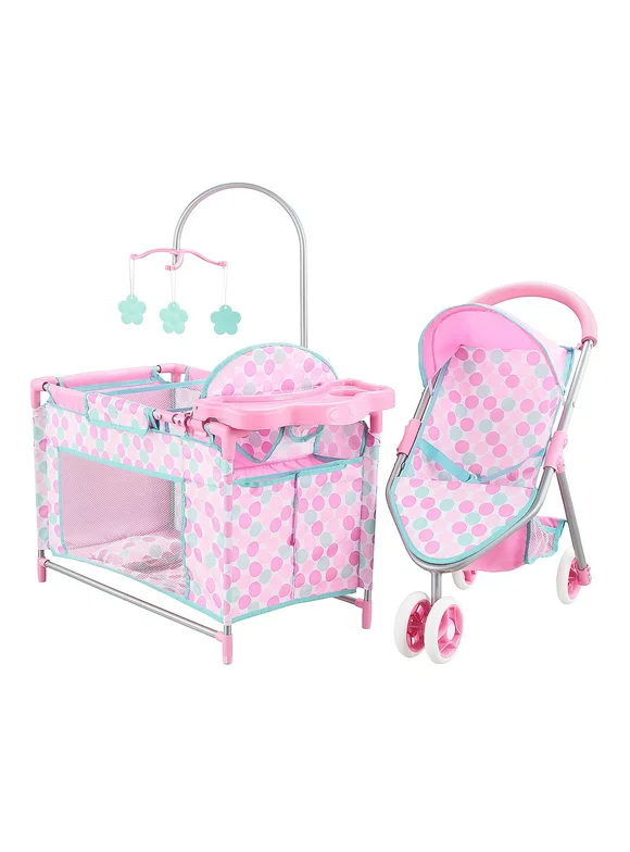 My Sweet Love Baby Doll Care Center & Jogger Stroller