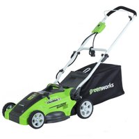 Greenworks 10 Amp 16 in. Corded Electric Push Lawn Mower, 25142