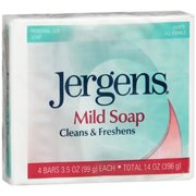 Jergens Mild Soap - 4 Bars