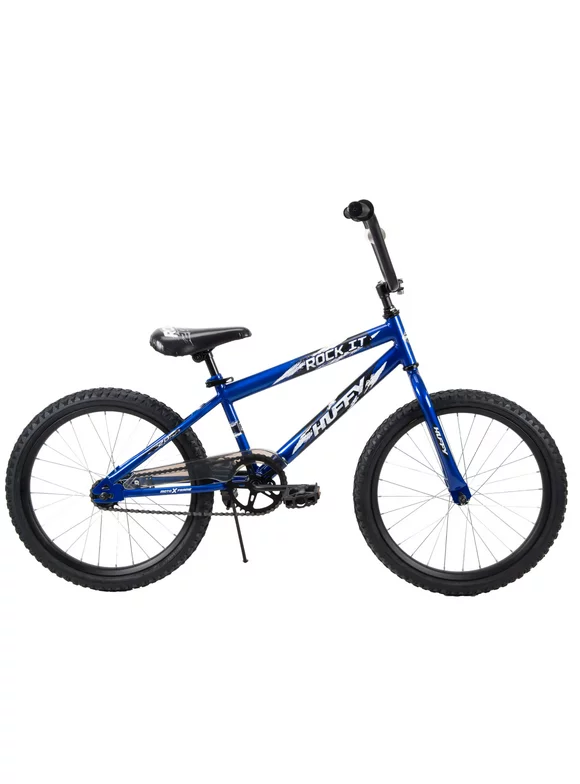 Huffy 20 in. Rock It Kids Bike for Boys Ages 5 and up, Child, Royal Blue