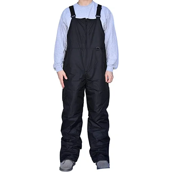 Snow Country Outerwear Men's S-XL Higher Front Skiing Snow Bib Overalls