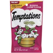 Temptations Classic Cat Treats, Blissful Catnip Flavor, 3 Oz. Pouch