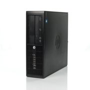 HP Pro 4000 Desktop Tower Computer, Intel Core 2 Duo, 8GB RAM, 500GB HD, DVD-ROM, Windows 10, Black (Refurbished)