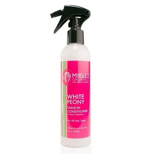 Mielle White Peony Ultra Moisturizing Leave-In Conditioner With Honey, 8 fl oz